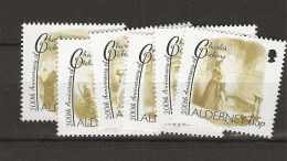 2012 MNH Alderney Mi 440-45 Postfris** - Alderney