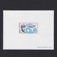 WALLIS & FUTUNA 1980, Sc# C102, Aviation, Lux Block, MNH - Blocs-feuillets