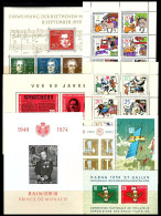 FEUILLETS ET BLOCS FEUILLETS ENTIERS MNH / ** - Vrac (max 999 Timbres)