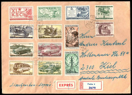 RECOMMANDÉ DE PRAGUE - 1979 - EXPRESS - POUR KIEL - - Briefe U. Dokumente