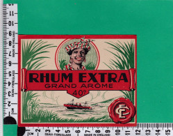 R730 ETIQUETTE RHUM EXTRA GRAND AROME 40° - Rhum