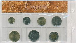 Ungarn 1995/2004 Kursmünzen 1 - 100 Forint, St (m5782) - Ungheria