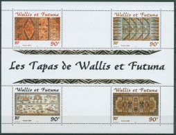 Wallis Und Futuna 2001 Traditionelle Tapa-Kunst Block 10 Postfrisch (C24273) - Blocs-feuillets