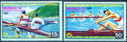 Sport. Olimpiadi Monaco. Canottaggio 1972. - Guinée Equatoriale