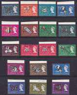 1966-67 BRITISH SOLOMON, SG 135B/152B Set Di 18 Valuta Decimale MNH/** - Other & Unclassified