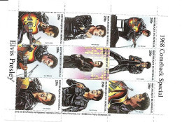 Burkina Faso Elvis Sheet Mnh ** 1998 - Burkina Faso (1984-...)