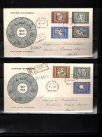 Greece 1964 Centenary Of The Uniting Of Ionic Islands With Greece FDC - FDC