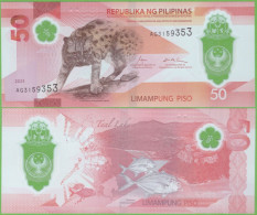 PHILIPPINES 50 PISO 2025  P-W237 UNC POLIMER - Philippines