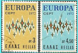 GREECE- GRECE  - HELLAS 1971: RUROPA Compl. Set Used - Oblitérés