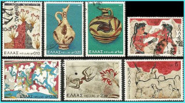 GREECE- GRECE  - HELLAS 1973:  Compl. Set Used - Oblitérés