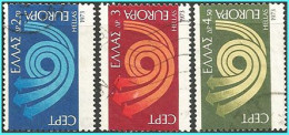 GREECE- GRECE  - HELLAS 1973: EUROPA CEPT  Compl. Set Used - Oblitérés