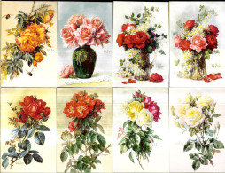 25 RUSSIAN POCKET CALENDARS, 25 CALENDRIERS DE POCHE  - YEAR 2026 - PAINTINGS BY PAUL DE LONGPRÉ - Formato Piccolo : 2001-...