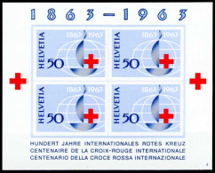SCHWEIZ BLOCK KLEINBOGEN 1960-1969 Block 19-16 S8F1336 - Blocs & Feuillets