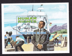 Turks & Caicos Islands 1980 Human Rights Miniature Sheet Mint - Turks & Caicos (I. Turques Et Caïques)