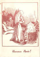 CPSM 75 Paris 15e Arr. - Les Petites Soeurs De L'Assomption 57 Rue Violet. Gardes-malades à Domicile. Heureuse Année TBE - Paris (15)