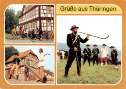 Zella-Mehlis Hirtenblaesergruppe In Original Thueringer Trachten - Zella-Mehlis