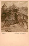 Fuessen Allgaeu Hohes Schloss Vom Baumgarten Radierung - Füssen