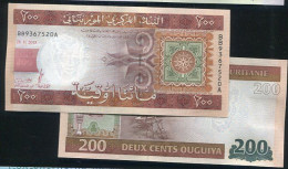 Mauritania , P17 , 200-OUG. , 2013 UNC - Mauritania