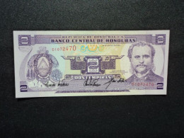 HONDURAS * : 2 LEMPIRAS   14.1.1993    P 72a       NEUF - Honduras