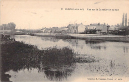 CPA - FRANCE - 44 - BLAIN - Vue Sur Le Canal Prise Au Sud - Collection F Chapeau - Blain