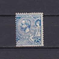 MONACO 1891, Sc #21, Prince Albert I, MH - Neufs