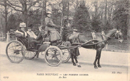 CPA Petits Métiers à Paris - Paris Nouveau - Les Femmes Cocher - 2319 - Au Bois - Ambachten In Parijs