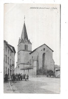 AMBAZAC - 87 - L'Eglise - Groupe D'Enfants Au 1er Plan - BAR 17 - - Ambazac