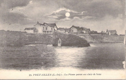 44 - PREFAILLES - La Pierre Percée Au Clair De Lune - Carte Postale Ancienne - Préfailles