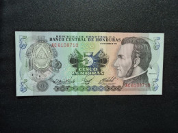 HONDURAS * : 5 LEMPIRAS  6.12.1985     P 63b      NEUF - Honduras
