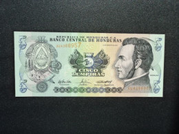 HONDURAS * : 5 LEMPIRAS   26.8.2004     P 85d      NEUF - Honduras