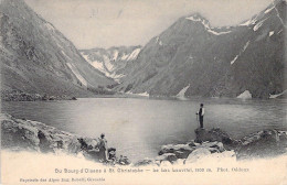 FRANCE - 38 - Du BOURG D'OISANS à St Christophe - Le Lac Lauvitel - Carte Postale Ancienne - Bourg-d'Oisans