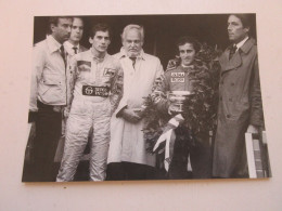 AUTO FORMULE 1 PHOTO 17x12 1984 MONACO PRINCE RAINIER Ayrton SENNA Alain PROST - Automovilismo - F1