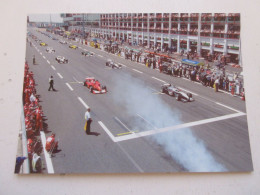 AUTO FORMULE 1 PHOTO 17x12 2000 MAGNY-COURS SCHUMACHER COULTHARD BARRICHELLO - Automovilismo - F1
