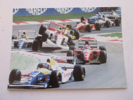 AUTO FORMULE 1 PHOTO 17x12 1993 MONZA DEPART ACCIDENT Ayrton SENNA - Automovilismo - F1