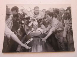AUTO FORMULE 1 PHOTO 17x12 1951 REIMS PREMIER Jose Manuel FANGIO ALFA ROMEO - Automovilismo - F1
