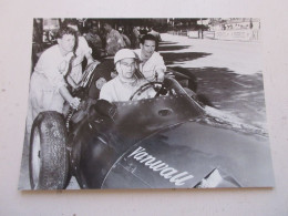 AUTO FORMULE 1 PHOTO 17x12 1958 MONACO ABANDON Stirling MOSS VANWALL - Automovilismo - F1