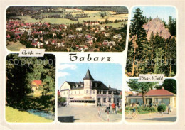 Tabarz Stadtblick Aschenbergfelsen Waldgaststaette Massemuehle Kurhotel Deutsche - Tabarz