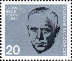 RFA Poste N** Yv: 298 Mi:432 Ludwig Beck - WW2