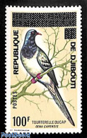 Djibouti 1977 100F, Stamp Out Of Set, Mint NH, Nature - Birds - Djibouti (1977-...)