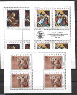 Slovakia 2003 Paintings 3 M/ss, Mint NH, Art - Modern Art (1850-present) - Paintings - Neufs