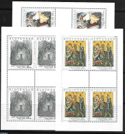 Slovakia 2001 Art 3 M/ss, Mint NH, Art - Modern Art (1850-present) - Paintings - Neufs