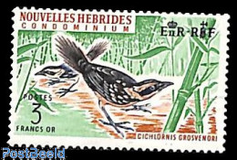 New Hebrides 1967 3Fr, Stamp Out Of Set, Mint NH, Nature - Birds - Neufs
