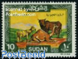 Sudan 1991 Stamp Out Of Set, Mint NH, Nature - Animals (others & Mixed) - Camels - Cattle - Soudan (1954-...)