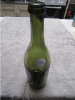 Bouteille De Vin Vide, Verre Soufflé, H29-D8-P4.5, 1250g - Wine