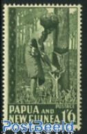 Papua New Guinea 1952 1/6Sh, Stamp Out Of Set, Unused (hinged), Various - Agriculture - Agriculture