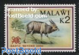 Malawi 1990 2K, Stamp Out Of Set, Mint NH, Nature - Animals (others & Mixed) - Malawi (1964-...)
