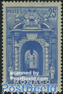 Monaco 1949 25F, Stamp Out Of Set, Unused (hinged) - Neufs