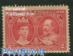 Canada 1908 2c, Stamp Out Of Set, Unused (hinged), History - Kings & Queens (Royalty) - Unused Stamps