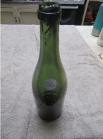 Bouteille De Vin Vide, Verre Soufflé, H30-D9-P4, 1750gr - Wine