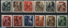 Slovenia 1945 Murska Sobota, Overprints 12v, Mint NH - Slovénie